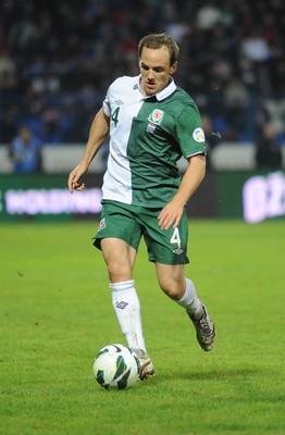 061012 - Croatia v Wales - World Cup QualifierDavid Vaughan of Wales 