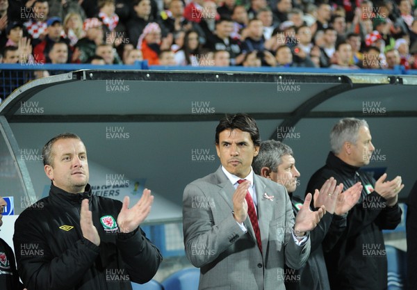 061012 - Croatia v Wales - World Cup QualifierWales' manager, Chris Coleman 