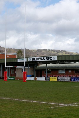 250323 - Cross Keys v Ystrad Rhondda - WRU Championship Cup Semi Final - General view of Bedwas RFC 