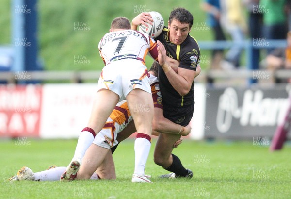 05.09.09 - Celtic Crusaders v Huddersfield Giants, engage Super League -  Crusaders Anthony Blackwood  