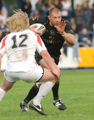 24.05.08 - Rugby League, Northern Rail Cup Quarter Final Celtic Crusaders v Widness Vikings Crusaders' Jordan James tries to get past Vikings' Iain Morrison 