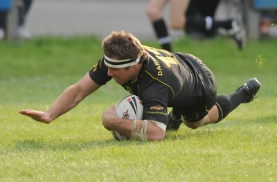 24.05.08 - Rugby League, Northern Rail Cup Quarter Final Celtic Crusaders v Widness Vikings Crusaders' Darren Mapp scores try 