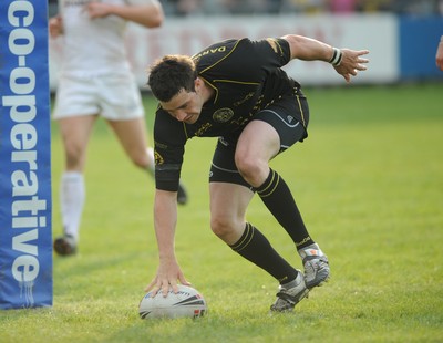 24.05.08 - Rugby League, Northern Rail Cup Quarter Final Celtic Crusaders v Widness Vikings Crusaders' Paul Ballard scores try 