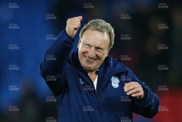 261218 - Crystal Palace v Cardiff City, Premier League - Cardiff City manager Neil Warnock at the end of the match