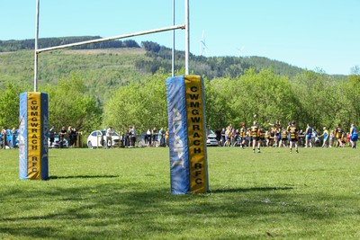 250426 - Cwmgwrach v Pontrhydyfen - Admiral National League 5 West Central - Cwmgwrach RFC play their final fixture at home 