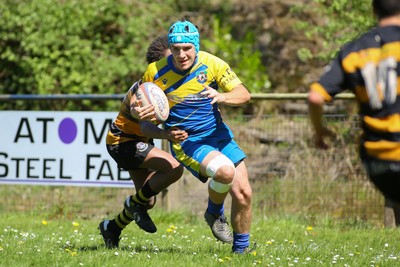 250426 - Cwmgwrach v Pontrhydyfen - Admiral National League 5 West Central - Cwmgwrach RFC play their final fixture at home 