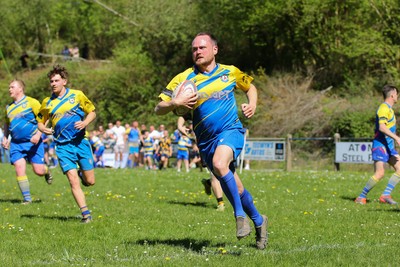250426 - Cwmgwrach v Pontrhydyfen - Admiral National League 5 West Central - Cwmgwrach RFC play their final fixture at home 