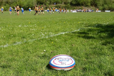 250426 - Cwmgwrach v Pontrhydyfen - Admiral National League 5 West Central - Cwmgwrach RFC play their final fixture at home 