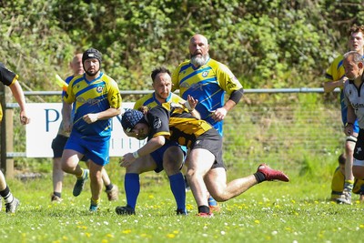 250426 - Cwmgwrach v Pontrhydyfen - Admiral National League 5 West Central - Cwmgwrach RFC play their final fixture at home 