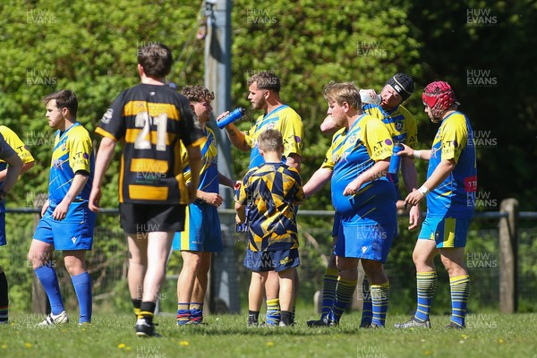 250426 - Cwmgwrach v Pontrhydyfen - Admiral National League 5 West Central - Cwmgwrach RFC play their final fixture at home 