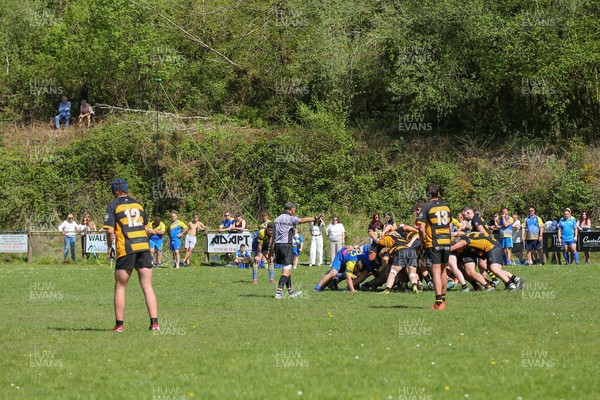 250426 - Cwmgwrach v Pontrhydyfen - Admiral National League 5 West Central - Cwmgwrach RFC play their final fixture at home 