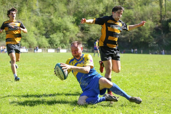 250426 - Cwmgwrach v Pontrhydyfen - Admiral National League 5 West Central - Cwmgwrach RFC play their final fixture at home 