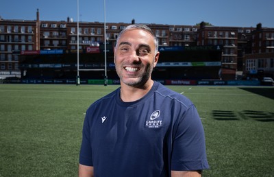 140726 - Cardiff Rugby New Assistant Coach Dan Bowden