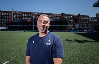 140726 - Cardiff Rugby New Assistant Coach Dan Bowden