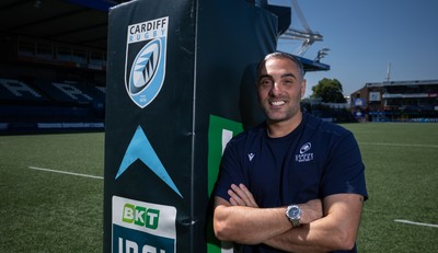 140726 - Cardiff Rugby New Assistant Coach Dan Bowden
