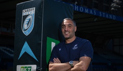 140726 - Cardiff Rugby New Assistant Coach Dan Bowden