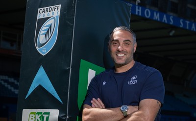 140726 - Cardiff Rugby New Assistant Coach Dan Bowden