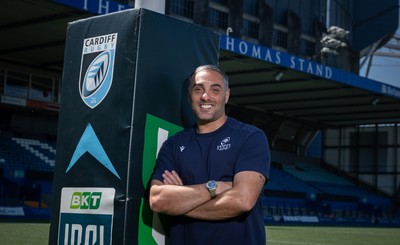 140726 - Cardiff Rugby New Assistant Coach Dan Bowden
