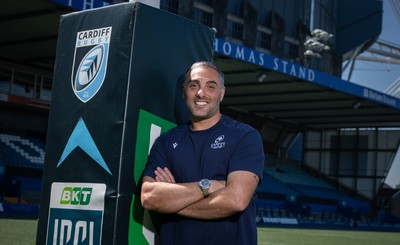140726 - Cardiff Rugby New Assistant Coach Dan Bowden
