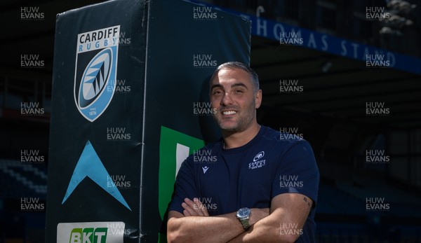 140726 - Cardiff Rugby New Assistant Coach Dan Bowden