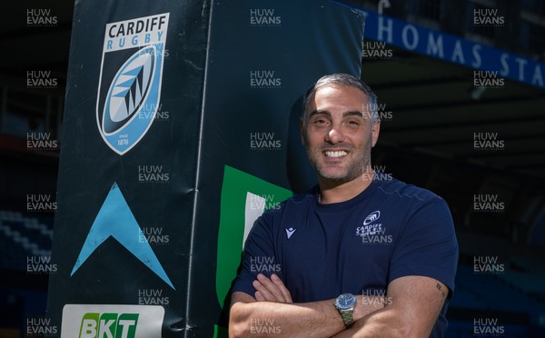 140726 - Cardiff Rugby New Assistant Coach Dan Bowden