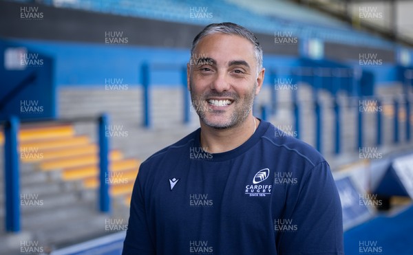 140726 - Cardiff Rugby New Assistant Coach Dan Bowden