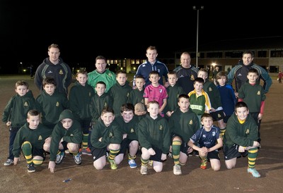 Dan Fish at St Illtyds Rugby Training 211112