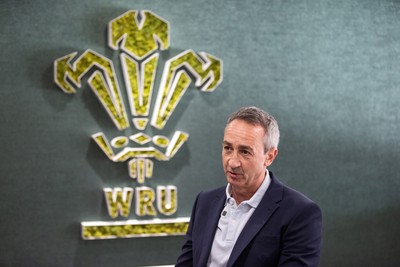 210725 - Picture shows WRU Director of Rugby and Elite Performance Dave Reddin at the Principality Stadium today to announce the appointment of Steve Tandy as Wales Head Coach