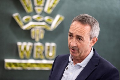 210725 - Picture shows WRU Director of Rugby and Elite Performance Dave Reddin at the Principality Stadium today to announce the appointment of Steve Tandy as Wales Head Coach