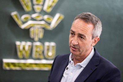 210725 - Picture shows WRU Director of Rugby and Elite Performance Dave Reddin at the Principality Stadium today to announce the appointment of Steve Tandy as Wales Head Coach