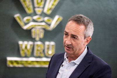 210725 - Picture shows WRU Director of Rugby and Elite Performance Dave Reddin at the Principality Stadium today to announce the appointment of Steve Tandy as Wales Head Coach