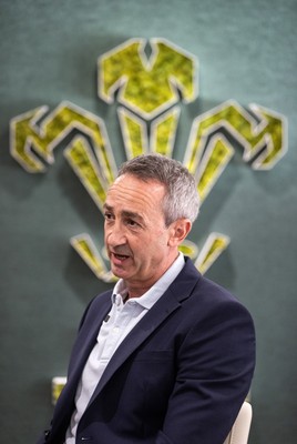 210725 - Picture shows WRU Director of Rugby and Elite Performance Dave Reddin at the Principality Stadium today to announce the appointment of Steve Tandy as Wales Head Coach