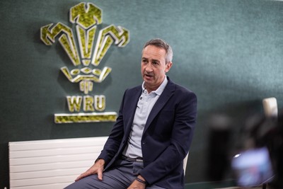 210725 - Picture shows WRU Director of Rugby and Elite Performance Dave Reddin at the Principality Stadium today to announce the appointment of Steve Tandy as Wales Head Coach