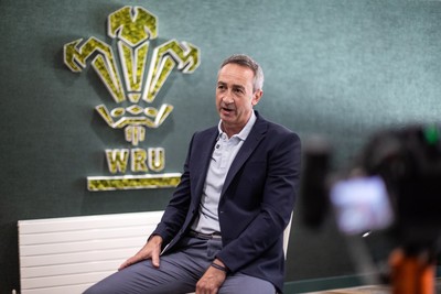 210725 - Picture shows WRU Director of Rugby and Elite Performance Dave Reddin at the Principality Stadium today to announce the appointment of Steve Tandy as Wales Head Coach