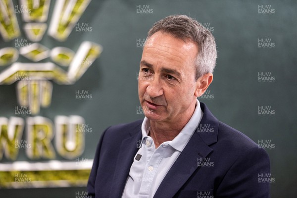 210725 - Picture shows WRU Director of Rugby and Elite Performance Dave Reddin at the Principality Stadium today to announce the appointment of Steve Tandy as Wales Head Coach