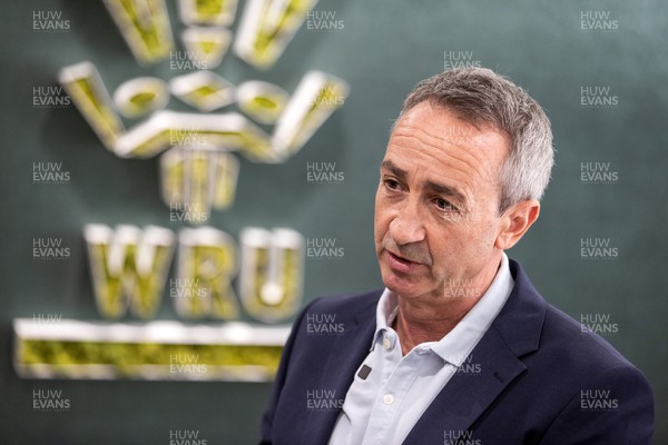 210725 - Picture shows WRU Director of Rugby and Elite Performance Dave Reddin at the Principality Stadium today to announce the appointment of Steve Tandy as Wales Head Coach