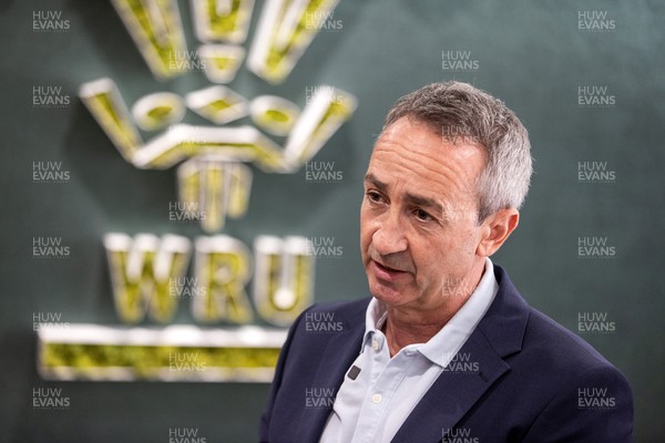 210725 - Picture shows WRU Director of Rugby and Elite Performance Dave Reddin at the Principality Stadium today to announce the appointment of Steve Tandy as Wales Head Coach