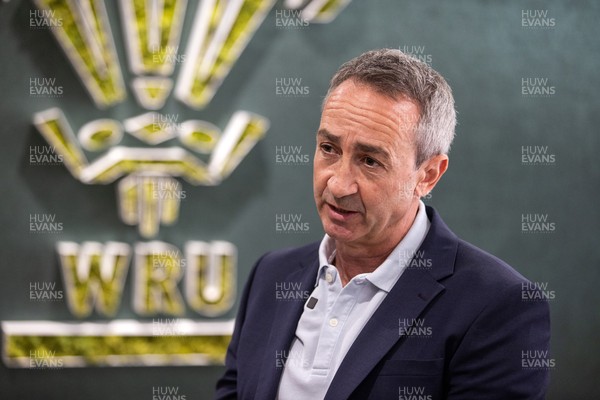 210725 - Picture shows WRU Director of Rugby and Elite Performance Dave Reddin at the Principality Stadium today to announce the appointment of Steve Tandy as Wales Head Coach