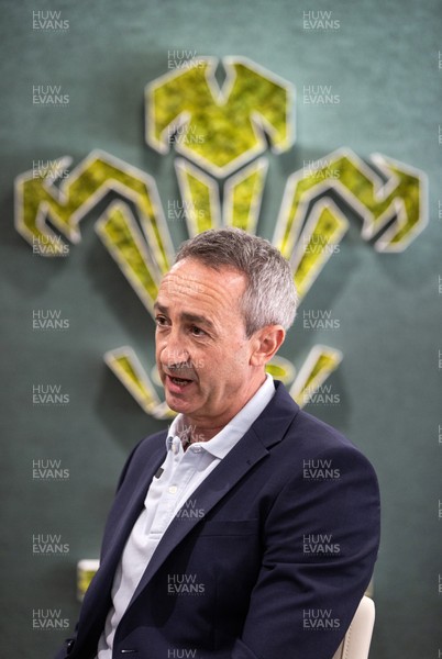 210725 - Picture shows WRU Director of Rugby and Elite Performance Dave Reddin at the Principality Stadium today to announce the appointment of Steve Tandy as Wales Head Coach