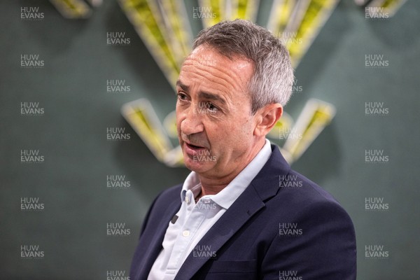 210725 - Picture shows WRU Director of Rugby and Elite Performance Dave Reddin at the Principality Stadium today to announce the appointment of Steve Tandy as Wales Head Coach