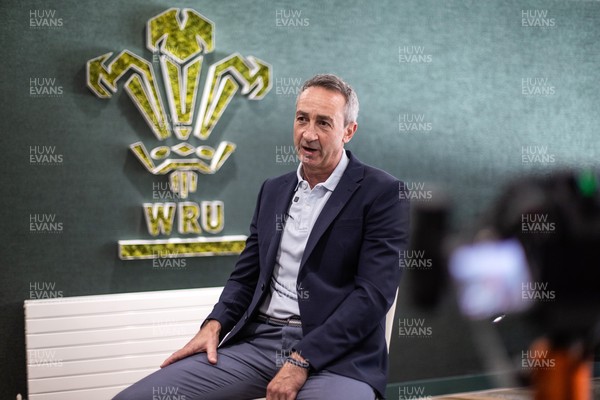 210725 - Picture shows WRU Director of Rugby and Elite Performance Dave Reddin at the Principality Stadium today to announce the appointment of Steve Tandy as Wales Head Coach