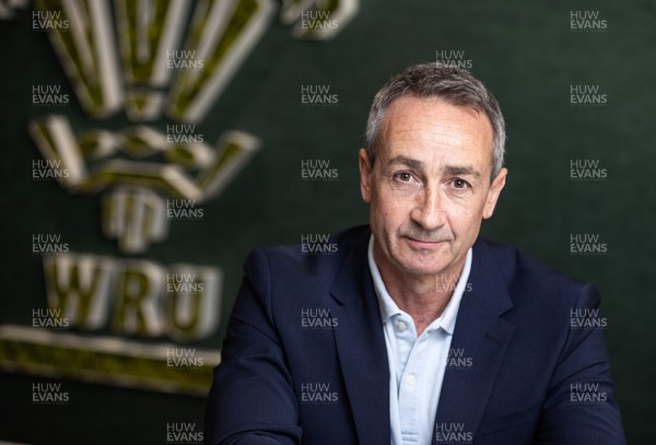 210725 - Picture shows WRU Director of Rugby and Elite Performance Dave Reddin at the Principality Stadium today to announce the appointment of Steve Tandy as Wales Head Coach