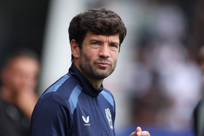 220826 - Derby County v Cardiff City, EFL Sky Bet Championship - Cardiff City head coach Brian Barry-Murphy
