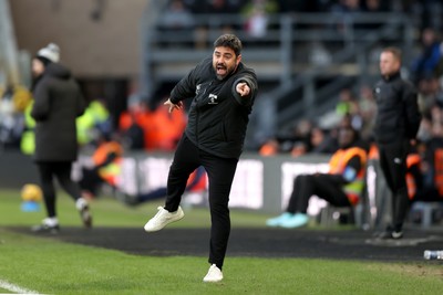 140226 - Derby County v Swansea City - Sky Bet Championship - Swansea City Manager Vitor Matos