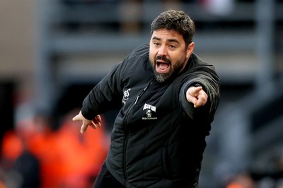 140226 - Derby County v Swansea City - Sky Bet Championship - Swansea City Manager Vitor Matos