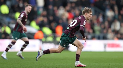 140226 - Derby County v Swansea City - Sky Bet Championship - Ethan Galbraith of Swansea