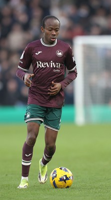 140226 - Derby County v Swansea City - Sky Bet Championship - Malick Yalcouye of Swansea