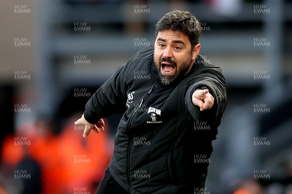 140226 - Derby County v Swansea City - Sky Bet Championship - Swansea City Manager Vitor Matos