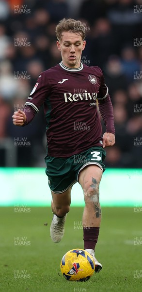 140226 - Derby County v Swansea City - Sky Bet Championship - Ethan Galbraith of Swansea