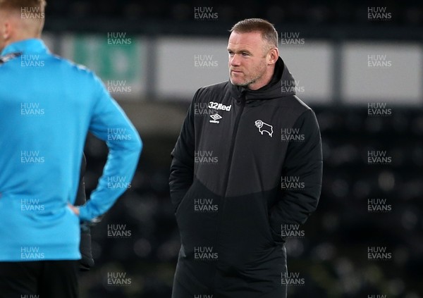 161220 - Derby County v Swansea City - SkyBet Championship - Derby County Manager Wayne Rooney